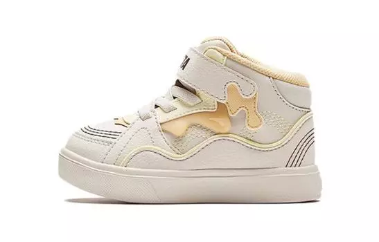 Кроссовки Anta kids Toddler Shoes TD Low-top Beige, бежевый