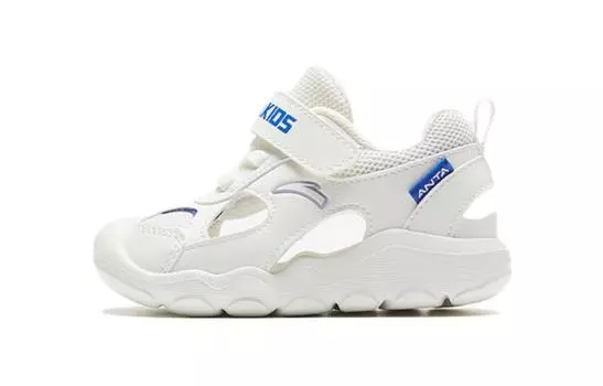 Кроссовки Anta kids Toddler Shoes TD Low-top White/Royal Blue