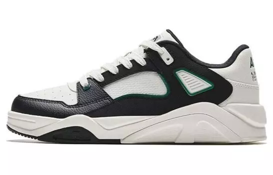 Кроссовки ANTA Lieyan3.0 Skateboarding Shoes Men Low-top White/Black/Green, зеленый