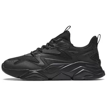 Кроссовки ANTA Life Collection Lifestyle Shoes Men Low-top Black, черный