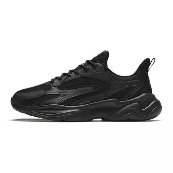 Кроссовки ANTA Life Collection Lifestyle Shoes Men Low-top Black, черный