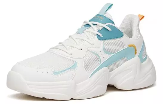 Кроссовки ANTA Life Collection Lifestyle Shoes Men Low-top White/Cosmic Clay/Dusty Cactus, белый