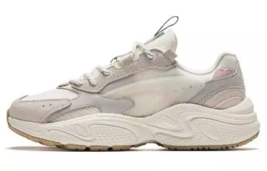 Кроссовки ANTA Life Collection Lifestyle Shoes Women's Low-top White/Gray, белый/серый