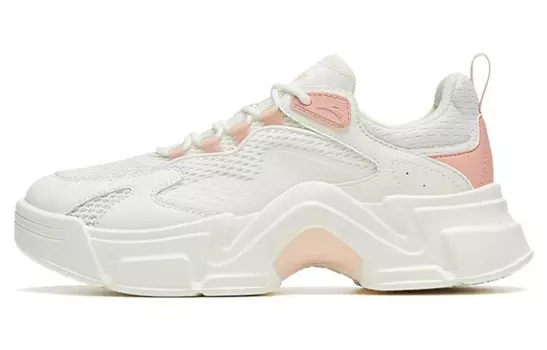Кроссовки ANTA Life Collection Lifestyle Shoes Women's Low-top White/powder, розовый