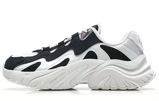 Кроссовки ANTA Life Collection Lifestyle Shoes Women's Low-top Ivory/Black, белый/черный