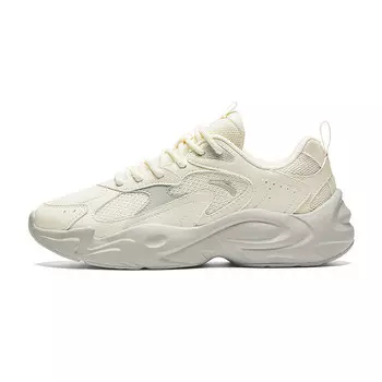 Кроссовки ANTA Life Collection Lifestyle Shoes Women's Low-top Light Bluish Gray, бежевый