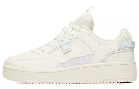 Кроссовки ANTA Life Collection Skateboard Shoes Women's Low-Top Ivory White/Misty Purple