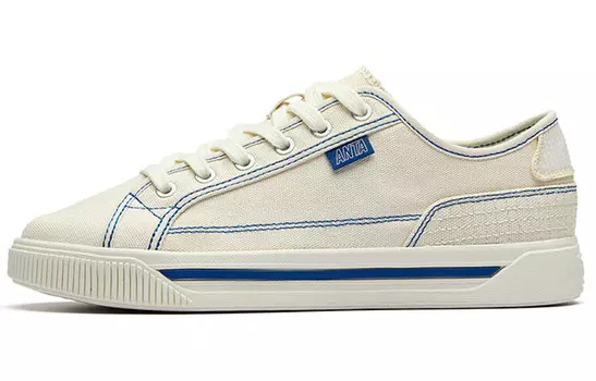 Кроссовки ANTA Life Collection Skateboard Shoes Women's Low-Top Mud Sand Gray/Mountain Blue