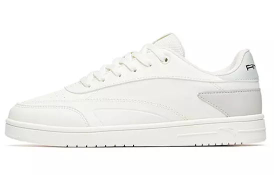 Кроссовки ANTA Life Collection Skateboard Shoes Women's Low-Top Ivory White/Light Gray
