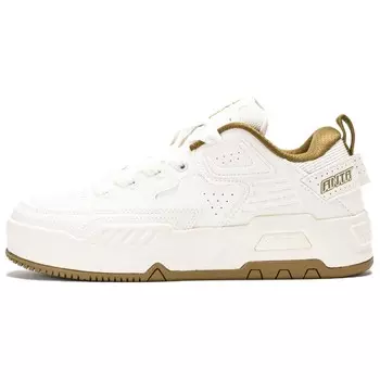 Кроссовки ANTA Life Collection Skateboarding Shoes Men Low-top Ivory White / Mung Bean Brown, коричневый