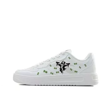 Кроссовки ANTA Life Collection Skateboarding Shoes Men Low-top White, белый