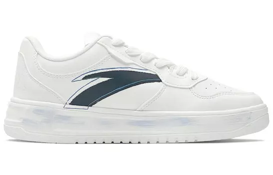 Кроссовки ANTA Life Collection Skateboarding Shoes Men Low-top White/blue, белый/синий