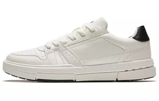 Кроссовки ANTA Life Collection Skateboarding Shoes Men Low-top White, белый