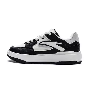 Кроссовки ANTA Life Collection Skateboarding Shoes Men Low-top Base Black/ivory, слоновая кость