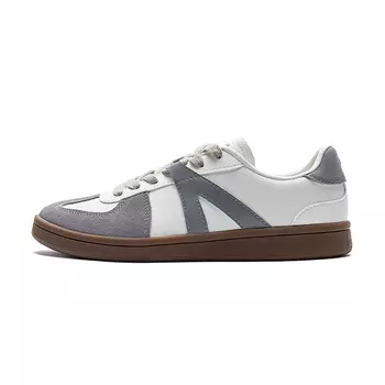 Кроссовки ANTA Life Collection Skateboarding Shoes Men Low-top Ivory White / Pigeon Gray, серый