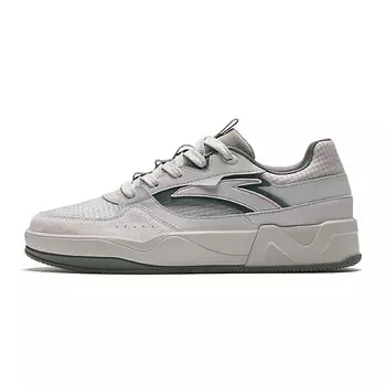 Кроссовки ANTA Life Collection Skateboarding Shoes Men Low-top Shellfish Gray / White Gray Green / Bamboo Green Gray, зеленый