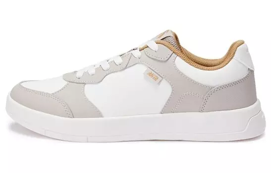 Кроссовки ANTA Life Collection Skateboarding Shoes Men Low-top Light Brown, коричневый