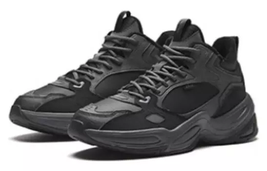 Кроссовки ANTA Lifestyle Shoes Men High-top Black, черный
