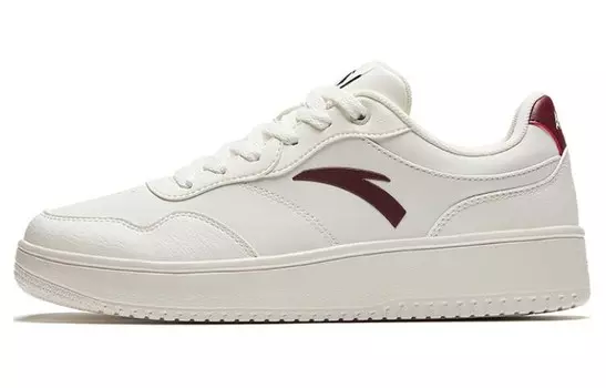 Кроссовки ANTA Lifestyle Shoes Men Low-top White/Red, белый/красный