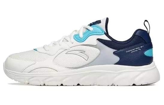 Кроссовки ANTA Lifestyle Shoes Men Low-top White/Blue, белый/синий