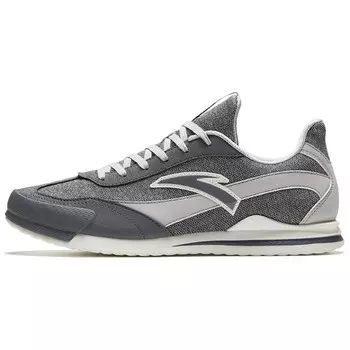 Кроссовки ANTA Lifestyle Shoes Men Low-top Dark Gray, черный/серый