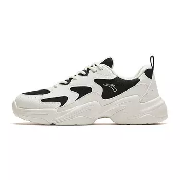 Кроссовки ANTA Lifestyle Shoes Men Low-top Black/White, черный/белый
