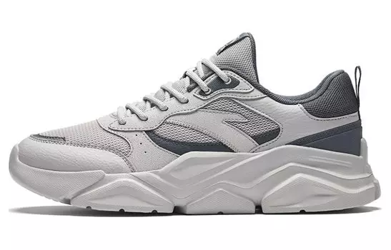 Кроссовки ANTA Lifestyle Shoes Men Low-top Floating Cloud Ash/bituminous Coal Ash, цвет Floating cloud ash/bituminous coal ash