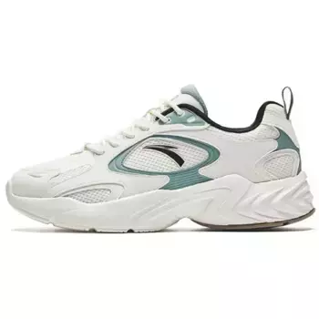 Кроссовки ANTA Lifestyle Shoes Men Low-top Ivory White/ichthyosis Blue, синий