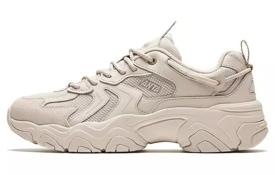 Кроссовки ANTA Lifestyle Shoes Men Low-top Beige, бежевый