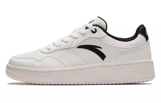 Кроссовки ANTA Lifestyle Shoes Men Low-top White/Black, белый/черный