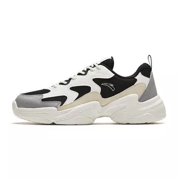 Кроссовки ANTA Lifestyle Shoes Men Low-top Black/Gray, черный/серый