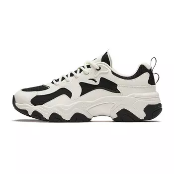 Кроссовки ANTA Lifestyle Shoes Women's Low-top, бежевый/черный