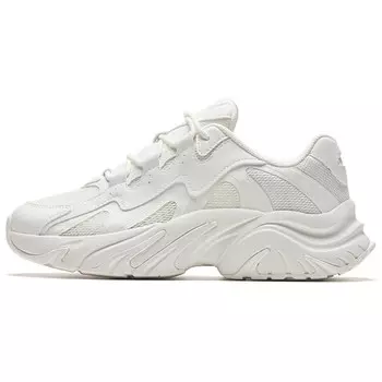 Кроссовки ANTA Lifestyle Shoes Women's Low-top Ivory/Gray, слоновая кость/серый