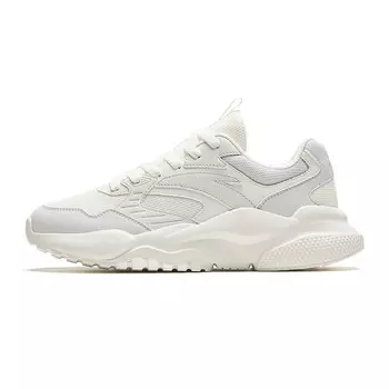Кроссовки ANTA Lifestyle Shoes Women's Low-top White/Gray, белый/серый