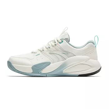 Кроссовки ANTA Lifestyle Shoes Women's Low-top White/Volt/Light Lemon Twist/Black, белый/черный