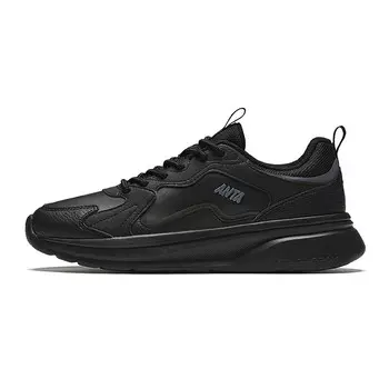 Кроссовки ANTA Lifestyle Shoes Women's Low-top Black/steel Ash, черный