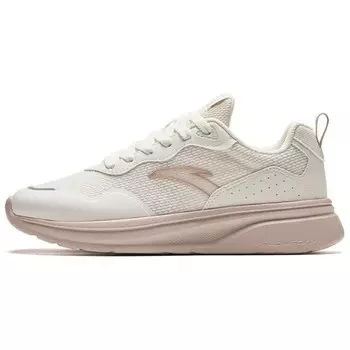 Кроссовки ANTA Lifestyle Shoes Women's Low-top White/Pink, розовый