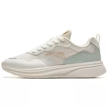 Кроссовки ANTA Lifestyle Shoes Women's Low-top White/Green, зеленый