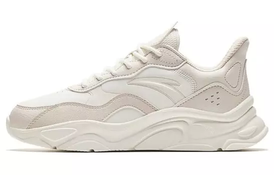Кроссовки ANTA Lifestyle Shoes Women's Low-top Beige/White, цвет Off-white