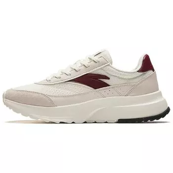 Кроссовки ANTA Lifestyle Shoes Women's Low-top Ivory White/marl Ash/crimson, слоновая кость