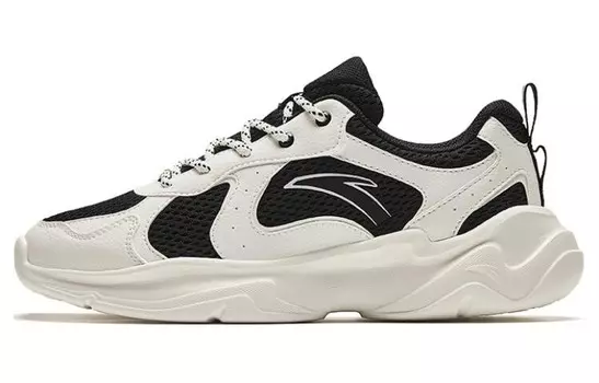 Кроссовки ANTA Lifestyle Shoes Women's Low-top Black/White, черный/белый