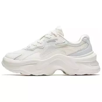 Кроссовки ANTA Lifestyle Shoes Women's Low-top Ivory White/light Fog Gray, светло-серый