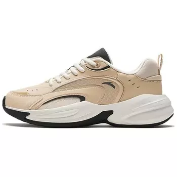 Кроссовки ANTA Lifestyle Shoes Women's Low-top Champagne Color / Sandy Gray, серый