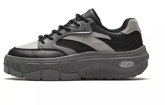 Кроссовки ANTA Lifestyle Shoes Women's Low-top Gray, серый