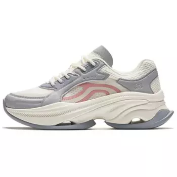 Кроссовки ANTA Lifestyle Shoes Women's Low-top, серый/белый