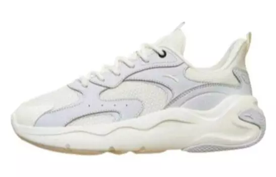 Кроссовки ANTA Lifestyle Shoes Women's Low-top White/Blue, белый/синий