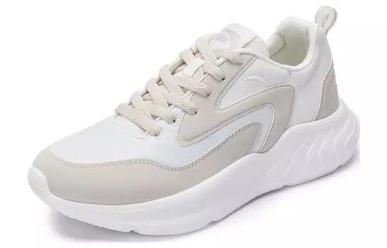 Кроссовки ANTA Lifestyle Shoes Women's Low-top White/Gray, белый/серый