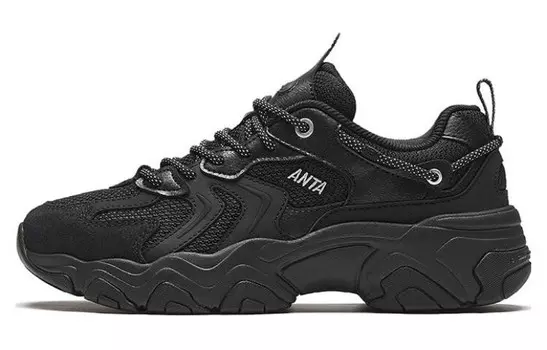 Кроссовки ANTA Lifestyle Shoes Women's Low-top Black, черный