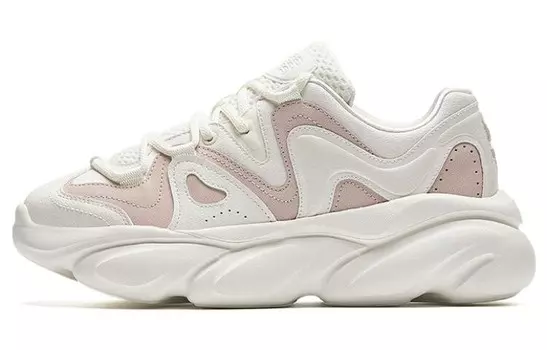 Кроссовки ANTA Lifestyle Shoes Women's Low-top White/pink, белый