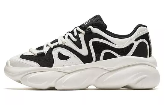 Кроссовки ANTA Lifestyle Shoes Women's Low-top Black/white, черный/белый
